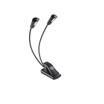 12244 Dubbele Flexilight voor bladmuziek met 2 led's