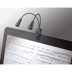 12244 Dubbele Flexilight voor bladmuziek met 2 led's