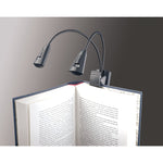 12244 Dubbele Flexilight voor bladmuziek met 2 led's