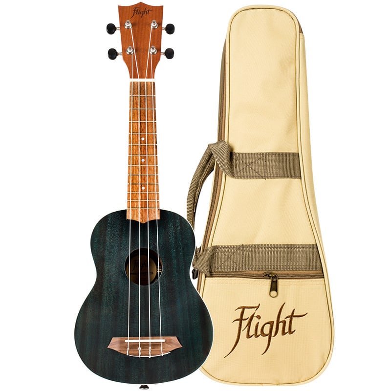Flight NUS380 Gemstone Topaz soprano ukulele