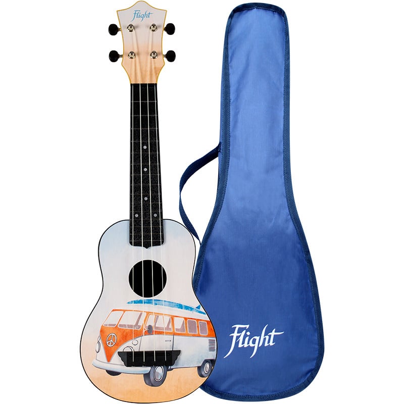 Flight TUS25 Travel bus soprano ukulele