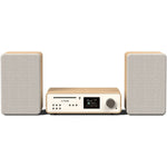Pure Classic Stereo Katoen Wit/Eiken