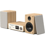 Pure Classic Stereo Katoen Wit/Eiken