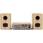 Pure Classic Stereo Katoen Wit/Eiken