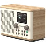 Pure Classic H4 Katoen Wit/Eiken Dab radio