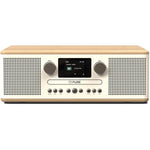 Pure Classic C-D6 Katoen Wit/Eiken Dab radio met cd-speler