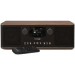 Pure Classic C-D6 Koffie Bruin/Walnoot Dab radio met cd-speler