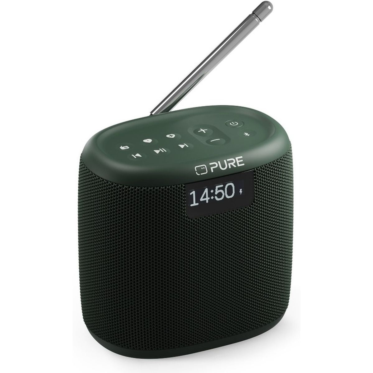 Pure Woodland Mini Groen Dab radio