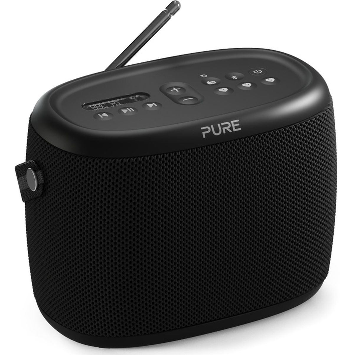 Pure Woodland Zwart Dab radio