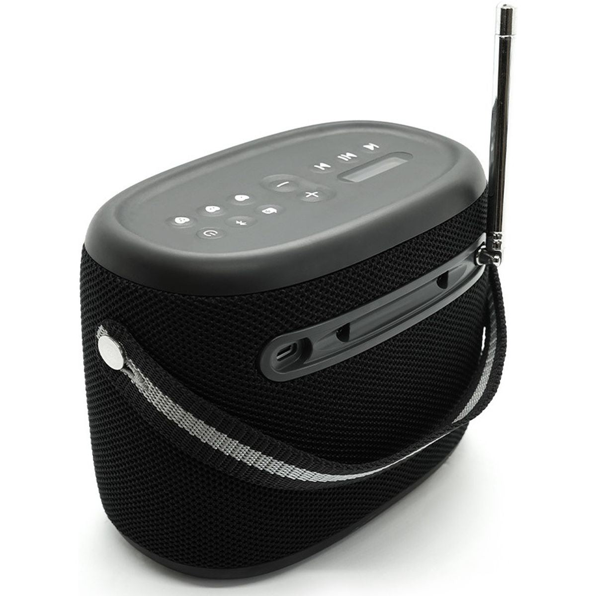 Pure Woodland Zwart Dab radio