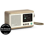 Pure Classic Mini Katoen Wit/Eiken Dab Radio