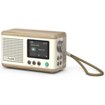 Pure Classic Mini Katoen Wit/Eiken Dab Radio