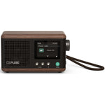 Pure Classic Mini Zwart/Walnoot Dap Radio