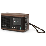 Pure Classic Mini Zwart/Walnoot Dap Radio