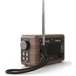 Pure Classic Mini Zwart/Walnoot Dap Radio