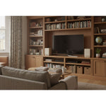 Classic Active Actieve luispreker set Katoen wit/Eiken