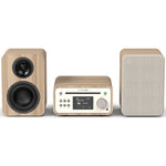 Pure Classic Stereo Mini Katoen Wit/Eiken