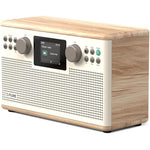 Pure Classic H6 Katoen Wit/Eiken Dab radio