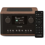 Pure Classic C-D4 Koffie Bruin/Walnoot Dab radio met cd-speler