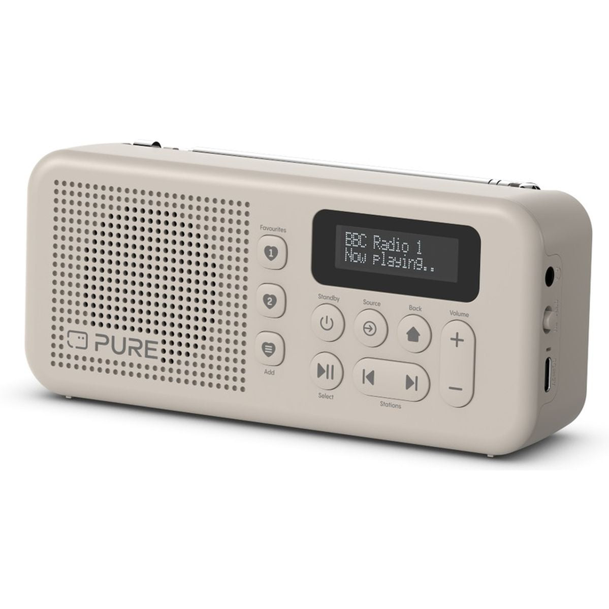 Elan Move Portabel Dab radio Zand kleur