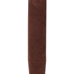 25SS01-DX Suede  gitaar riem cognac
