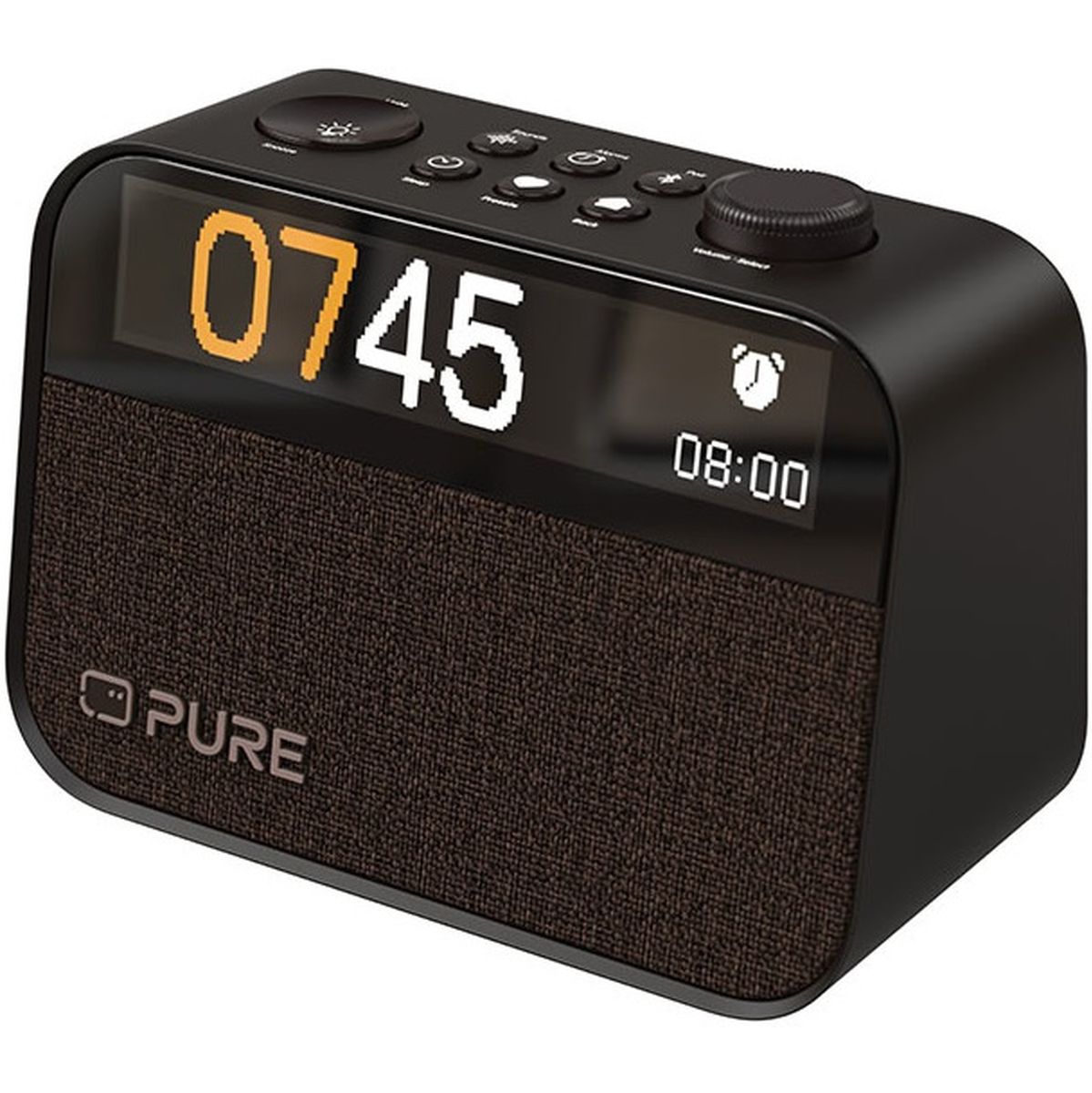 Pure Moment Koffie Zwart Slaapkamer radio