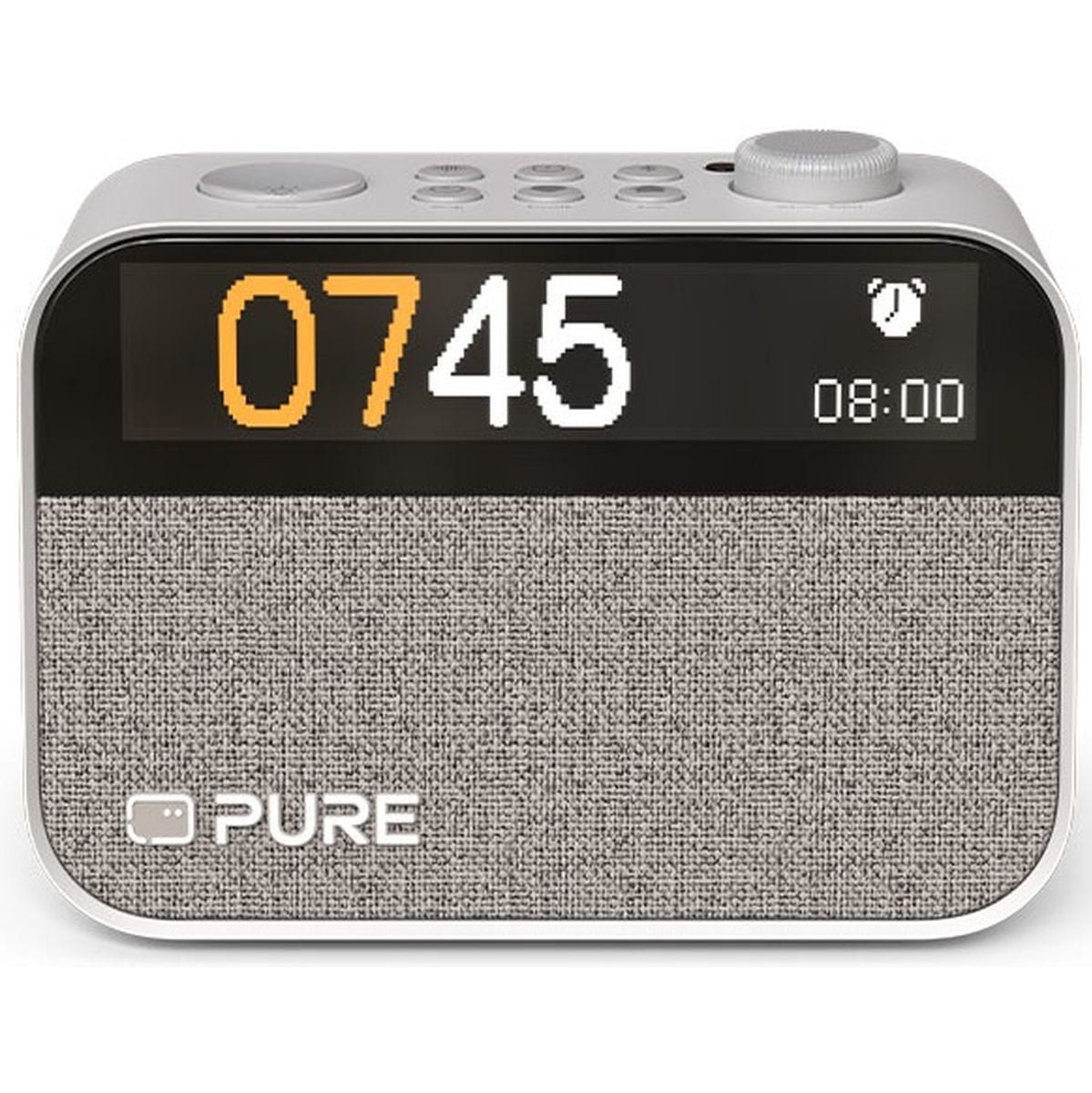 Pure Moment Katoen Wit Slaapkamer radio