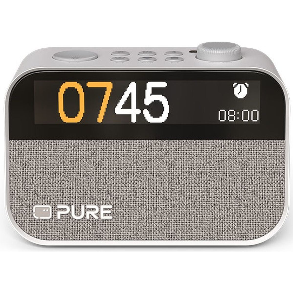 Pure Moment Katoen Wit Charge Slaapkamer radio