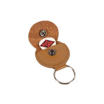 Rotosound Leather Pick Holder Keychain Brown