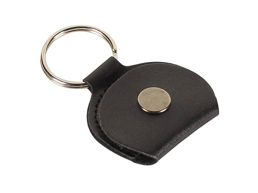 Rotosound Leather Pick Holder Keychain Black