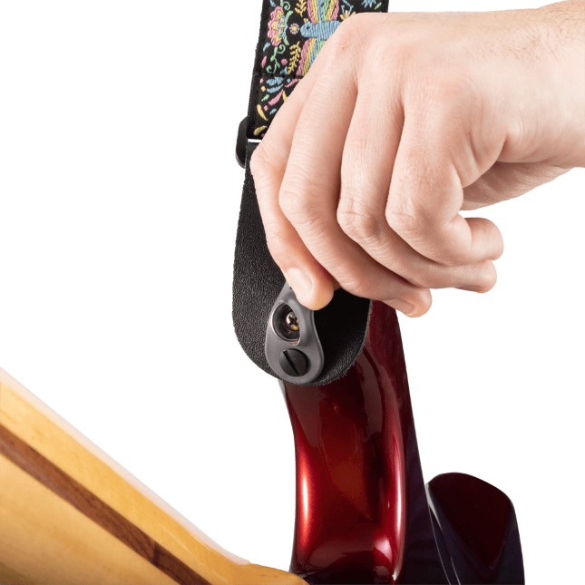 50TC01 Pad lock nylon gitaar riem phoenix dream