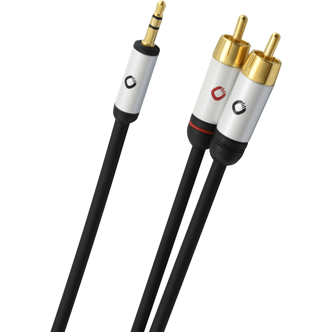 Stereo mini jack naar tulip audio kabel 1,5m