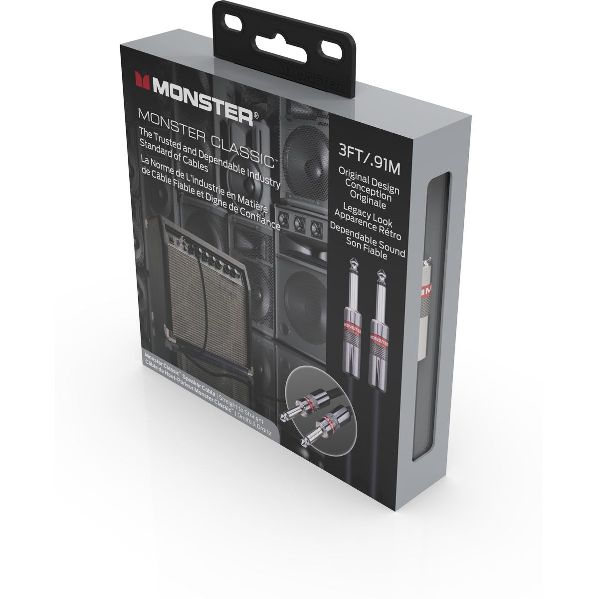 Monster Classic 3FT Jack luidspreker kabel 0,9 meter