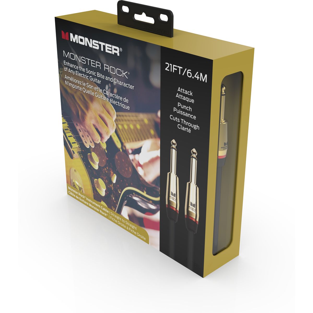 Monster Rock 21 FT Instrument kabel 6,4 meter
