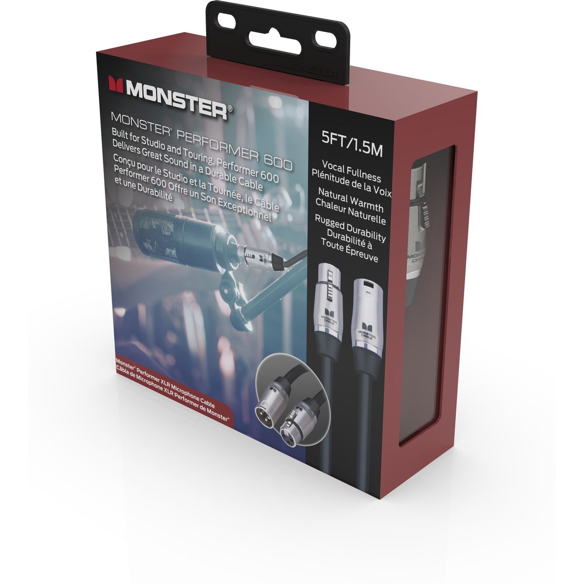 Monster Performer 600 5FT Microfoon kabel 1,5 meter