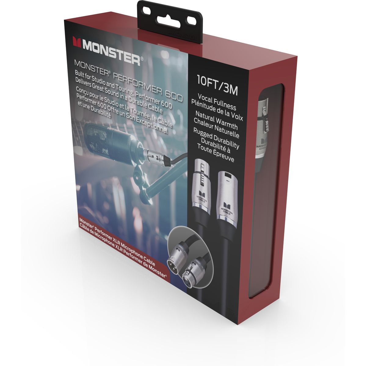 Monster Performer 600 10FT Microfoon kabel 3 meter