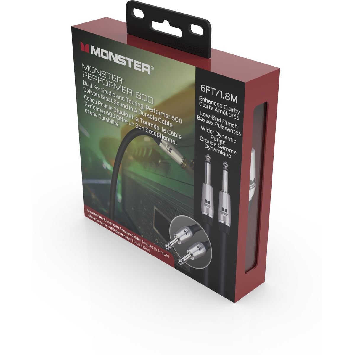 Monster Performer 600 6FT Jack luidspreker kabel 1,8 meter