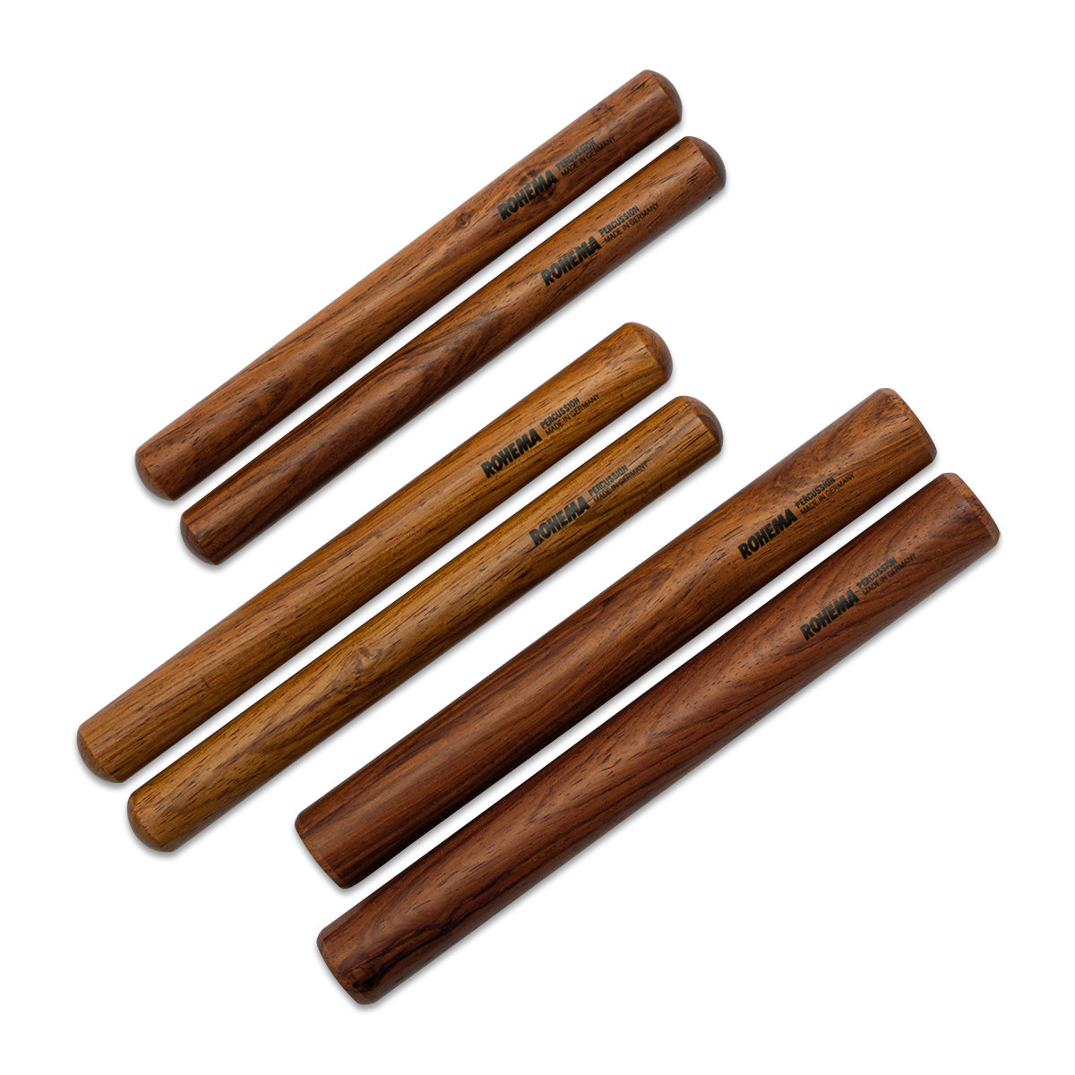 Rosewood Claves Set 3 Paar