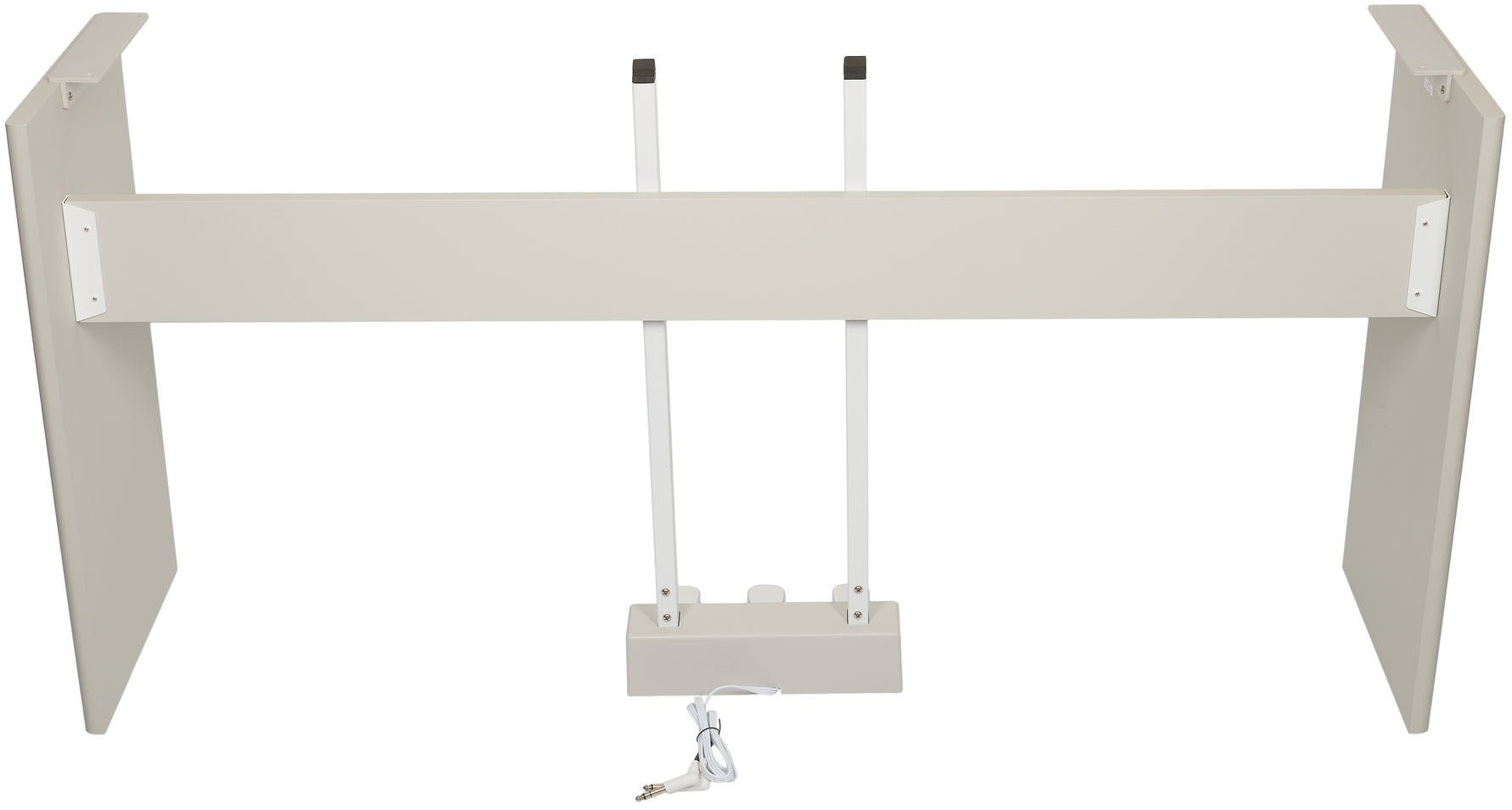 ST-4 wit Piano standaard met pedalen voor KaP1