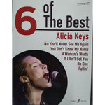 Faber Music Alicia Keys - 6 of The Best - Piano, Zang en Gitaar