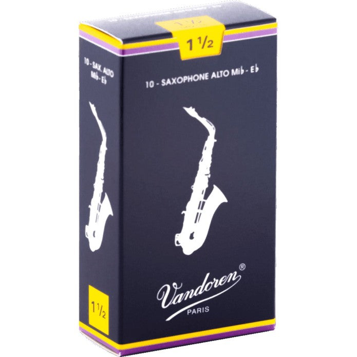 SR2115 Alt saxofoon rieten Traditional 1.5 (10 stuks)