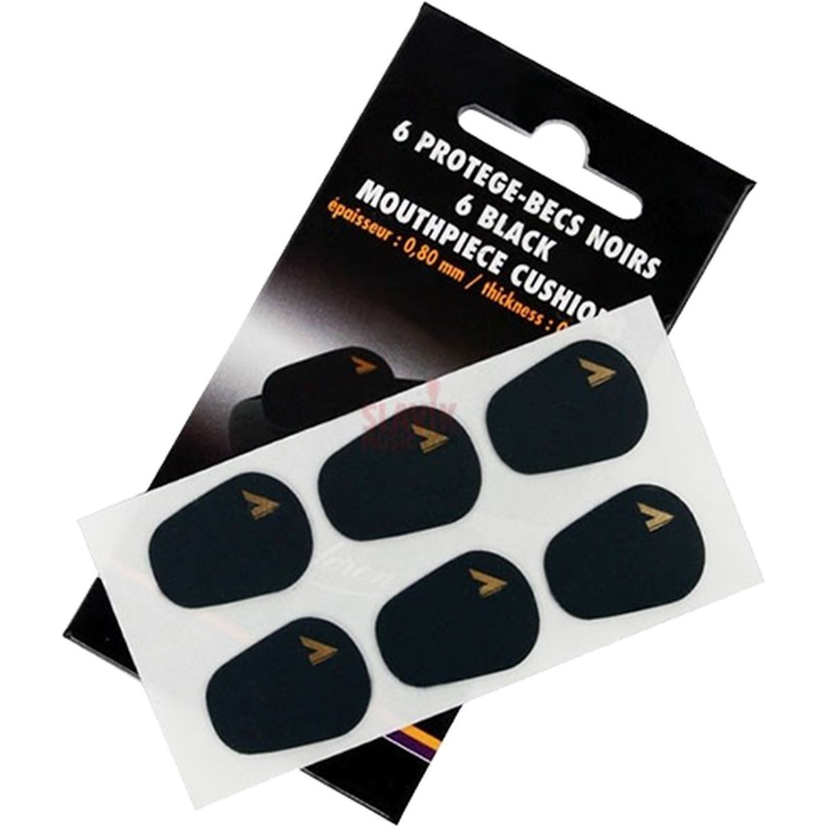 VMCX6+ Mondstuk patch zwart 0.80mm 6 stuks