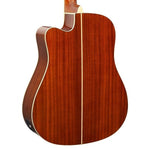 Brunswick BD200CE akoestisch/elektrisch gitaar achteraanzicht body