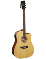 Brunswick BD200CE akoestisch/elektrisch gitaar vooraanzicht