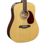 Brunswick BD200 NAT akoestisch gitaar vooraanzicht body