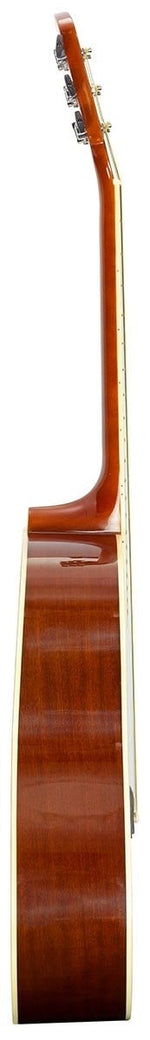 Brunswick BD200 SB akoestisch gitaar zijaanzicht