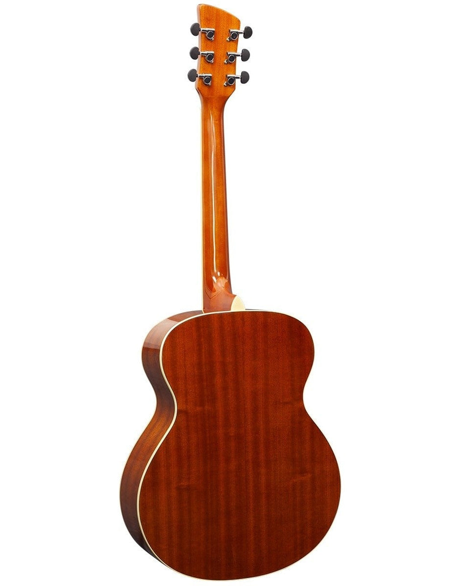 Brunswick BF200 M akoestisch gitaar achteraanzicht