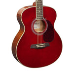 Brunswick BF200 RD akoestisch gitaar vooraanzicht body