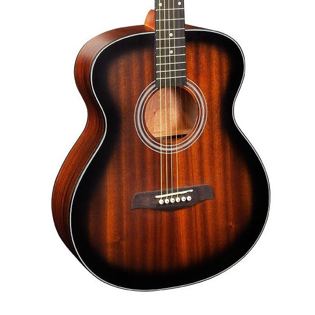 Brunswick BF200 TB akoestisch gitaar vooraanzicht body