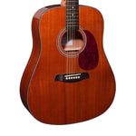 Brunswick BD200 M akoestisch gitaar vooraanzicht body